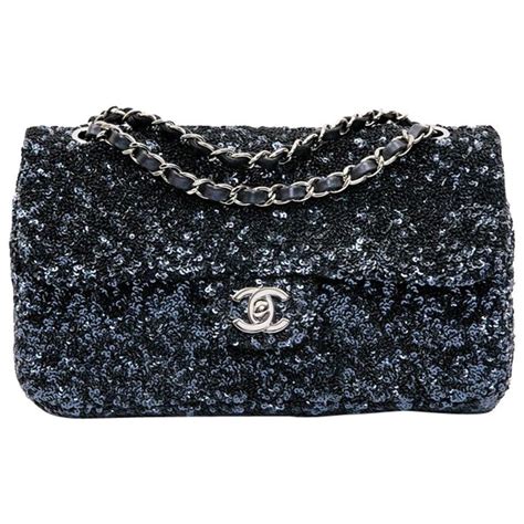 glitter chanel bag|Chanel shopping bags.